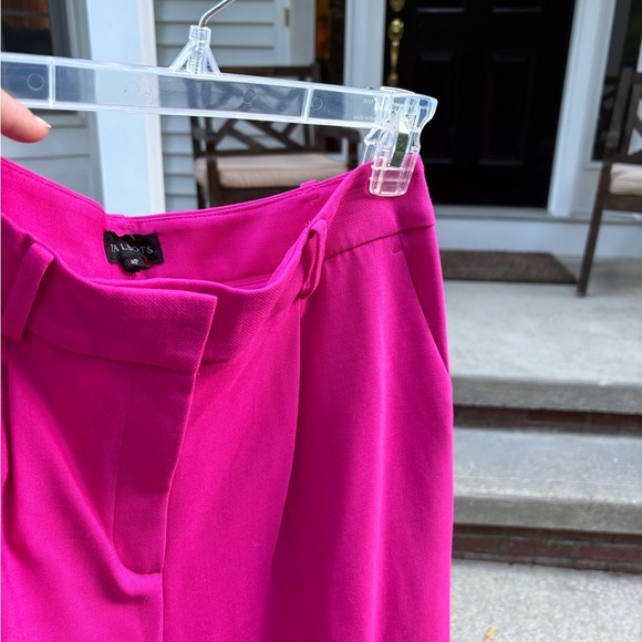 Talbots NWT pink wide leg wool blend trouser size 8Petite - Picture 7 of 8